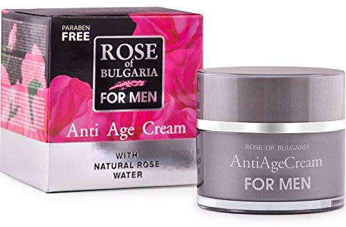 ANTI-ÅLDER CREAM ROSE FRÅN BULGARIEN FÖR MÄN med rosenvatten