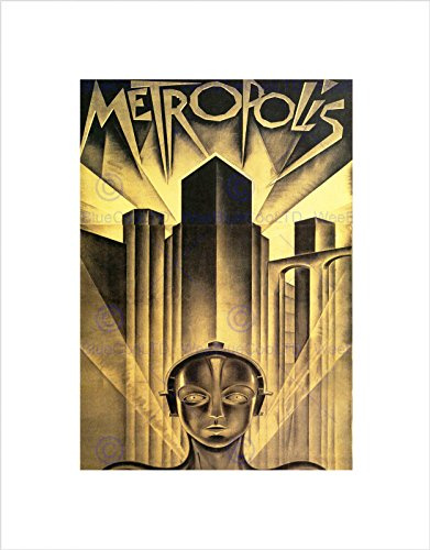 The Art Stop Movie Film Metropolis SCI FI Drama Dystopia Utopia LANG Framed Print B12X5545