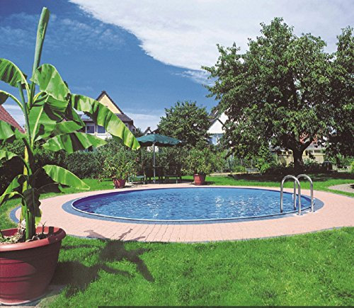 Steinbach Piscina Set STYRIA, Bianco, 600 x 600 x 120 cm, 38100 L, 012235
