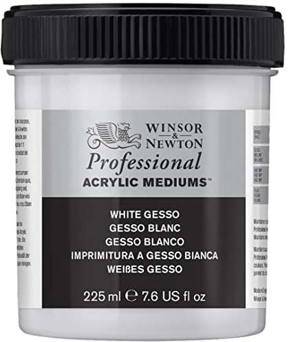 Winsor & Newton - Imprimitura acrilica a gesso bianca, 225 ml