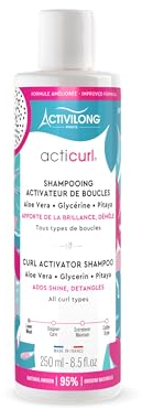 Activilong Acticurl Hydra Shampooing Activateur de Boucles Pitaya Glycerin Aloe Vera 250 ml