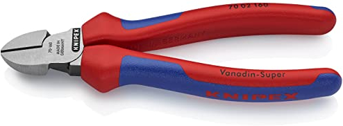 KNIPEX Pince coupante de côté avec poignées comfortables 160 mm, 70 02 160