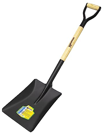 Wolfpack 2360342 Pelle carrée avec manche en bois et poignée 509/3