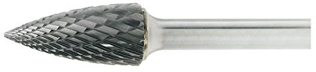 LUKAS A10041225608 HM-Frässtift G Spitzbogen 12x25mm Z7
