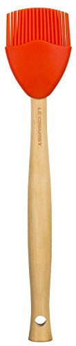 Le Creuset Craft Backpinsel aus Silikon, 26 cm, Ofenrot, 93010609090000
