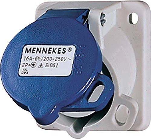 Mennekes Anbaudose, 16 A, 230 V, 3 Pole, IP44, rot (851)