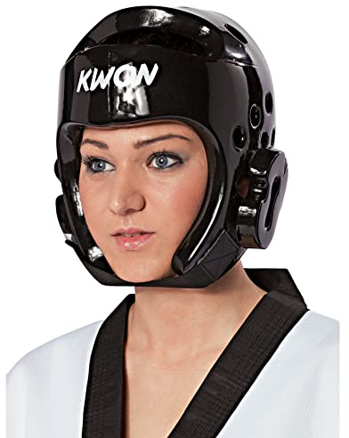 KWON Kopfschutz Pu, Schwarz Kwon XXS