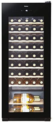 Haier Ws50Ga, Cantinetta Vino 50 Bottiglie, Libera Installazione, Nero
