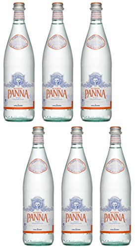 Acqua Panna: Natürliches Quellwasser, 75 cl, Glasflaschen, 6 Stück
