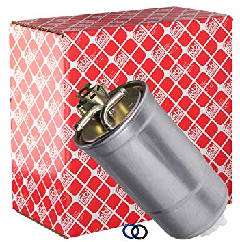 febi bilstein 21622 Fuel Filter with seal rings, pack of one