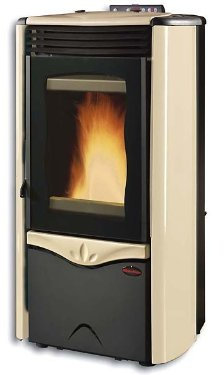 Forno a pellet Extraflame Duchessa Steel - Pergamena