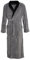 CelinaTex Nevada Bademantel Damen Herren XL anthrazit schwarz Mikrofaser Saunamantel Coral Fleece Morgenmantel