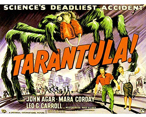 Wee Blue Coo MOVIE FILM TARANTULA GIANT SPIDER HORROR ARACHNOPHOBIA SCI FI USA 30x40 cms ART POSTER PRINT PICTURE CC6460