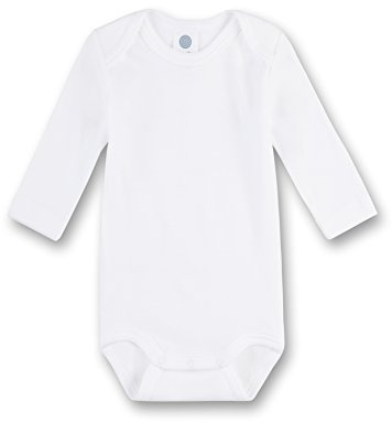 Sanetta 308500 Unisex - Baby Babykleidung/ Unterwsche/ Bodys, Gr. 86 Wei