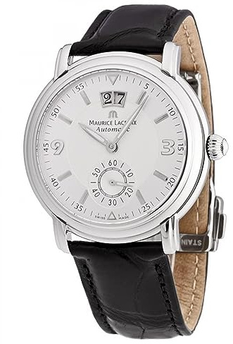 Maurice Lacroix Reloj MP6378-SS001-920 Hombre Blanco Automático Analógico