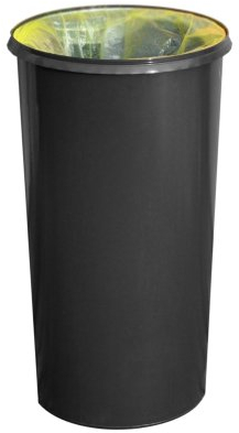 KUEFA 60 Liter Müllsackständer, Küchenabfalleimer, mit Befestigungsring Gelber Sack, Kunststoff (PE), ohne Deckel