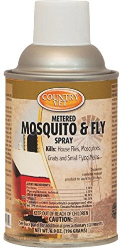 Country Vet 6.9OZ Mosquito Fly Spray Refill, 6.9 Ounce, Assorted