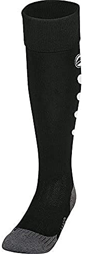 JAKO Unisex Stutzenstrumpf Roma, Schwarz, 43-46