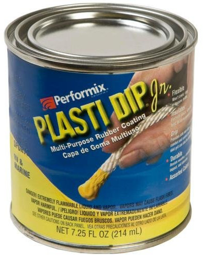 Plasti Dip Plastic/Rubber Paint - 250ml - Junior Can (Black & Blue)