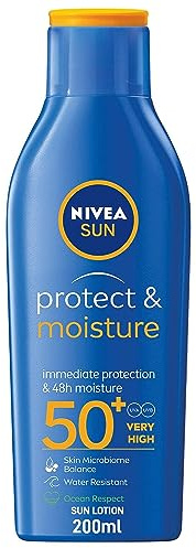 NIVEA Sun Moisturising Lotion SPF 50+, 200 ml