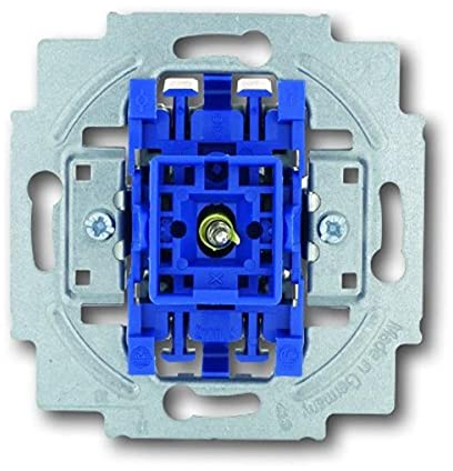 Busch-Jaeger 2000/2 UK Wippkontrollschalter-Einsatz, Grau