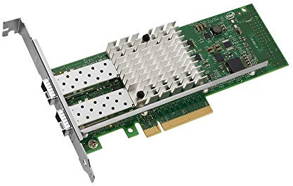 Intel E10G42BTDABLK X520-DA2 Server Adaptor 2 Port / 10 GbE/Direct Attach/Dual Port/Copper / PCI3 x8 x16 / Low Profile/Full Height/Bulk
