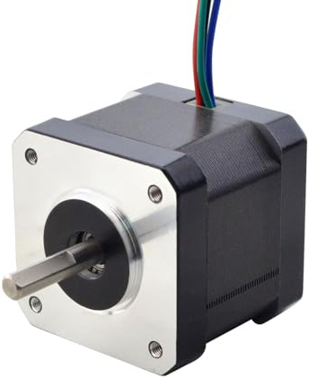 STEPPERONLINE Nema 17 Schrittmotor 0.9deg 36Ncm 0.9A 42x40mm 4 Drähte | für 3D DRUCKER/DIY CNC