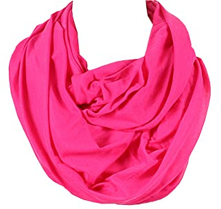 Viper XXL Schal Rundschal Schlauchschal Loop Rund Damenschal Farbe pink