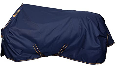 Bucas Irish Turnout Extra Classic, Weidedecke Rückenlänge 115 cm, Navy/gold