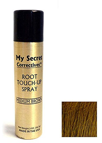 My Secret Correctives Root Touch-Up Spray - 2 oz - MEDIUM BROWN