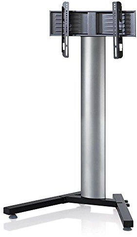 VCM TV Standfuß 26-70 Zoll | VESA bis max. 600x400 | Fernseh Ständer aus Alu | TV Ständer Maße ca. H. 125 x B. 90 x T. 72 cm | Fernsehstand Stadino Mini