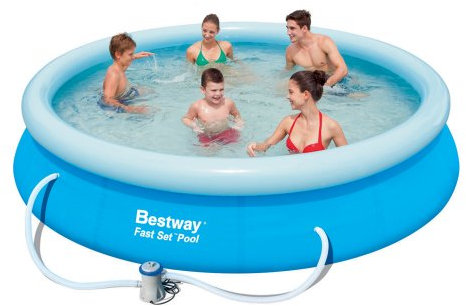 Piscina autoportante c/motore 366 x 76 cm - Art.57112