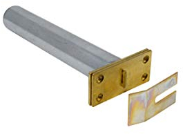 Yale P-YSMDC-PC Concealed Door Closer, Fits into the Hinge, Automatic Closure of Doors Up to 50 kg, Electro Brass Finish