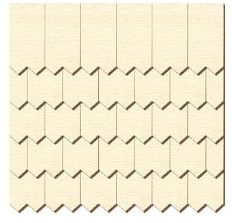Contreplaqué bardeaux – Crochets en Métal Forme – Tailles et de la quantité Sélection, Lot de 1000, 20mm x 10mm