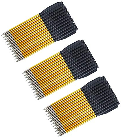 GUGULUZA 6,25 Aluminium Armbrust Bolzen Pfeile für 50 lb / 80lb Pistole Armbrust Präzisionsziel, Aluminiumpfeile Pistolenarmbrust, 36 Pack