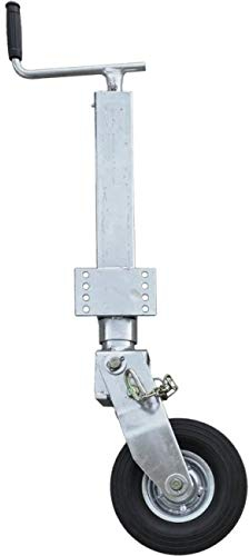 Simol Stützrad 600 kg, klappbar, verzinkt, 450 mm lang, Schwerlaststützrad