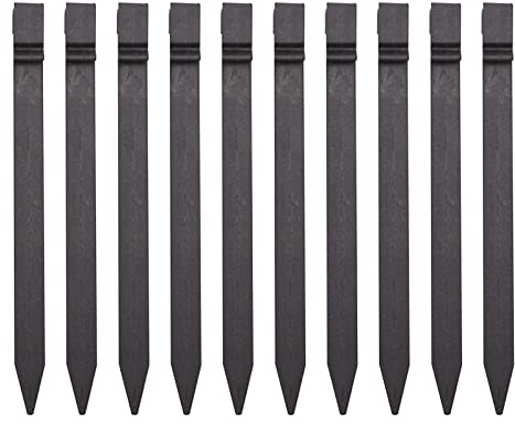 10 piquets d'ancrage pour Bordures Jardin - Piquets d'ancrage pour Bordures Jardin et terrasses