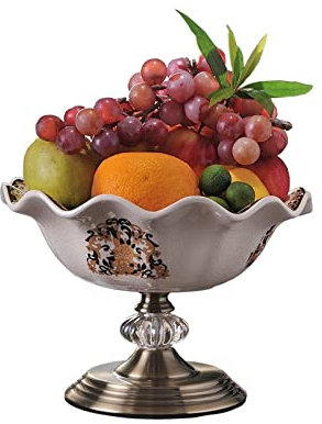 ARDEMA Platos de Dulces Fruteros de cerámica Bandejas de Frutas Bandejas de Aperitivos Bandejas de Servir Cestas de Pan Platos de Postre