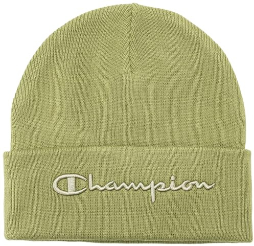 Champion Unisex Lifestyle Caps-802416 Beanie-Mütze, Olivgrün, One Size