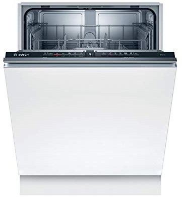 Bosch Elettrodomestici SMV2HVX02E Serie 2, Lavastoviglie da incasso a scomparsa totale, Home Connect, Diagnostica da remoto, Assistente al lavaggio, Programma Preferito, InfoLight, 3 cestello, 60 cm