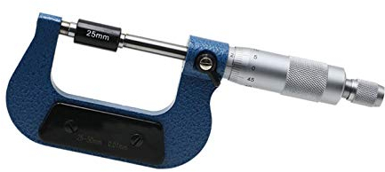 Bügelmessschraube Mikrometer 25-50 mm 0.01mm Außenmessgerät Präzisionswerkzeug