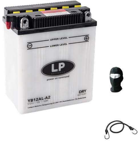 KOMPATIBEL MIT Aprilia Atlantic (SP02) 125 2003 A 2005 LP-Batterie BEREITS EINSATZBEREIT YB12AL-A2 12V/12AH BATTERIEN FÜR Motorrad-Roller KOMPLETTE DIY 134X80X160MM