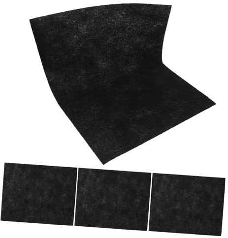 Ciieeo 4 Blätter Aktivkohlefilter-baumwolle Fenster- -filter Luftfilter Zuschneiden Luftauslass Staubfilter Filter Für Klimaanlagen Ofenfilter Sieb Aktivkohlefaser Heizung Filterwerkzeug