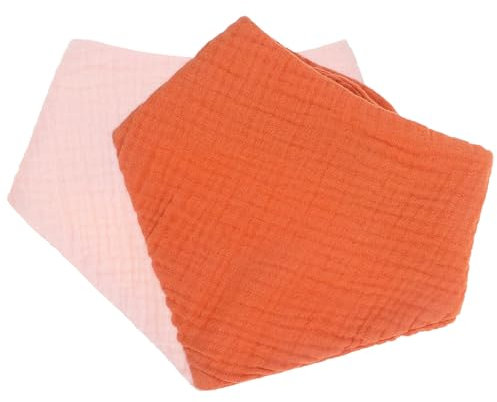 Vaguelly 2stücke Teiliges Lätzchen Aus Verstellbar Dreieckig Für Neugeborene Sorgt Für Sauberkeit Und Schutz Bei Speichel Und Essensresten Zartes Hautfarbe