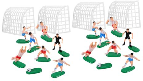 VILLFUL Calcio Compleanno Decorazioni Set Miniatura Plastica Festa Sportiva Torte Decorazione Calcio Compleanno Decorazioni Set Miniatura Plastica Festa Sportiva Torte