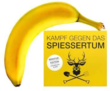 KAMPFHUMMEL Kampf gegen das Spiessertum – Miniatur-Edition | EIN lächerlich kleines Partyspiel für 3-10 Fieslinge ohne Schamgefühl ab 16 Jahren