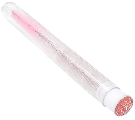 Ögonfransborste – 11 x 1,2 cm spolar för ögonfransförlängningar | Mascara väggs strass-ögon-lash-penselapplikator med rör | Ögonfrans-mascara- med slang för ögonfransförlängning, ögonbryn och