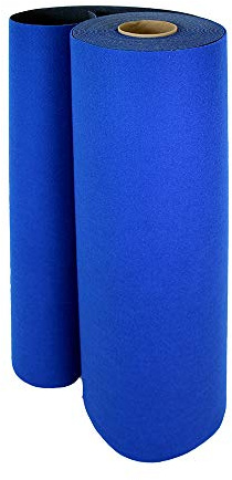 OLIVO.shop Passatoia per Eventi,Tappeto Nuziale, Eventi, Feste, 1x15 MT | Corsia per allestimenti, cerimonie, fiere, battesimi, babyshower, sfilate, galà, antiscivolo, varie misure, ROMOQU BLU