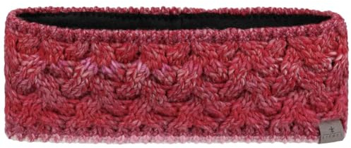 Lierys Bandeau Farelle Femme - Made in Germany réchauffe-oreilles cache-oreilles avec doublure Hiver automne-hiver - taille unique fuchsia