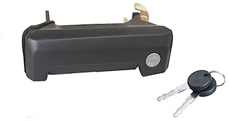 Rynplex SKIDDÖRRSHANDTAG HÖGER EXTERIÖR, for VW, T4 TRANSPORTER BUSSBOX OEM 701837210 Bil ytterdörrhandtag låssats